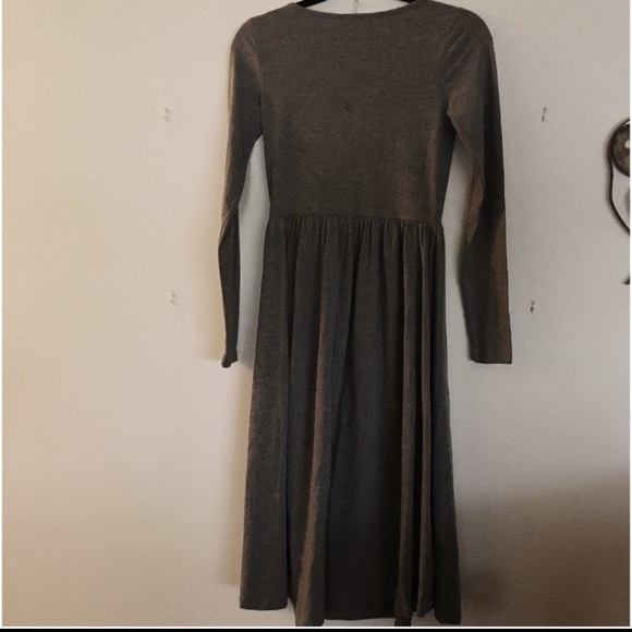 ASOS Dresses & Skirts - ASOS Fit n Flare Gray Midi